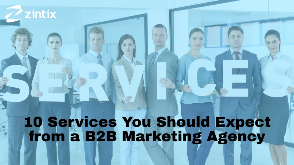 10 Services You Should Expect from a B2B Marketing Agency Banner