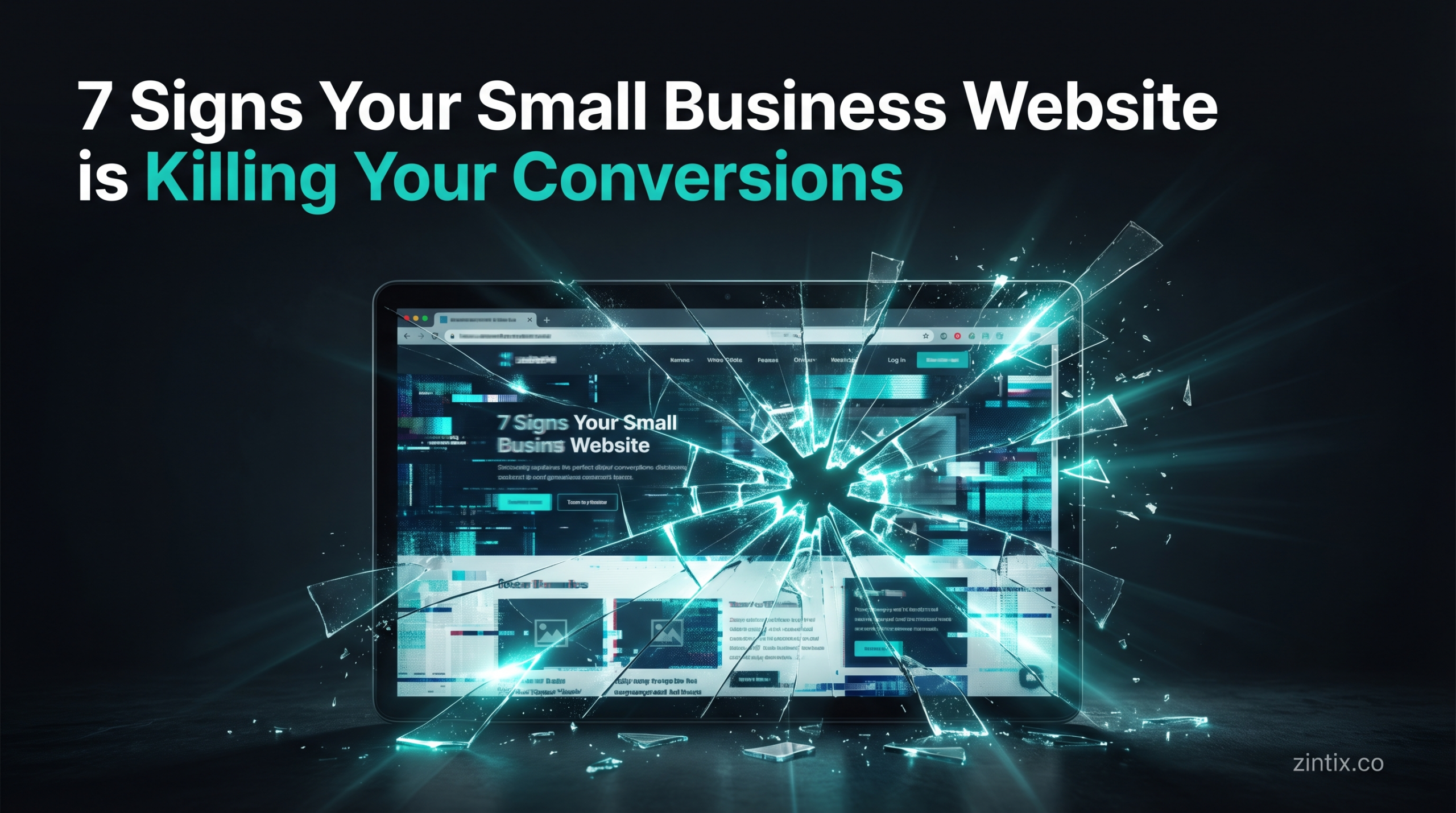 7 Signs Your Small Business Website is Killing Your Conversions
