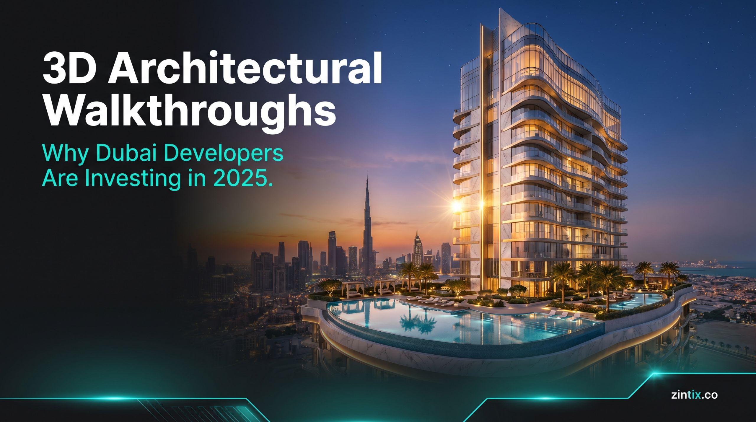 Why Dubai Real Estate Developers Are Investing in 3D Architectural Walkthroughs